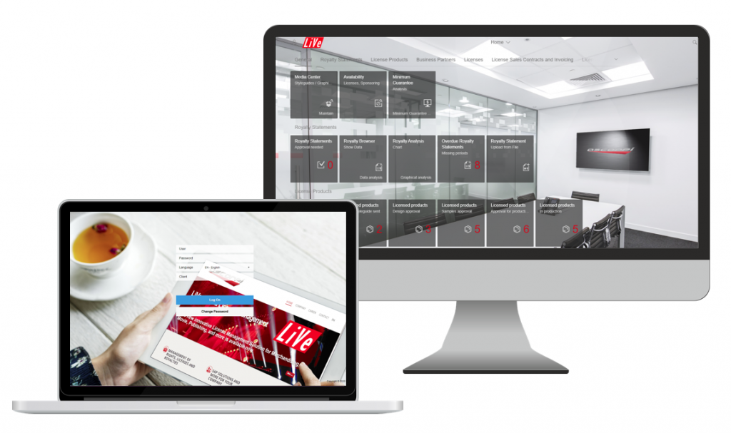 LiVe is the rights and licenses management cloud solution